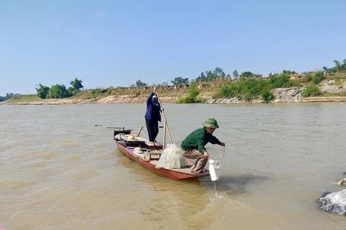 Đánh cá trên sông, hai vợ chồng cứu 4 thanh niên bị đuối nước