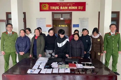 Đánh sập đường dây cờ bạc trăm tỷ ở Nghệ An