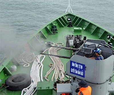 Cảnh sát biển Việt Nam huấn luyện sẵn sàng chiến đấu