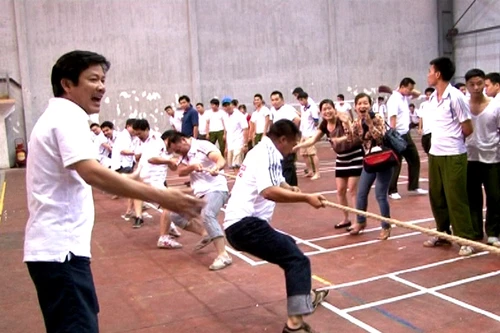 Sôi nổi hội thao công đoàn Công an Thành phố Hà Nội