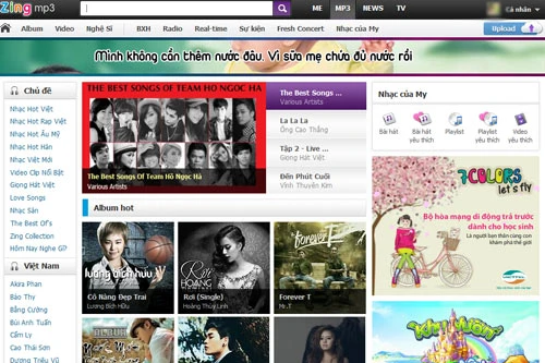 Zing đã đạt được thỏa thuận về bản quyền âm nhạc quốc tế 