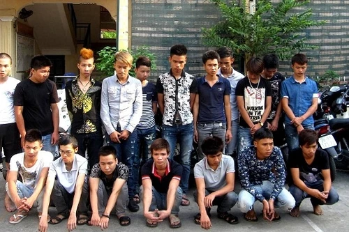 Bắt giữ 18 "quái xế" náo loạn đường phố đêm Trung thu