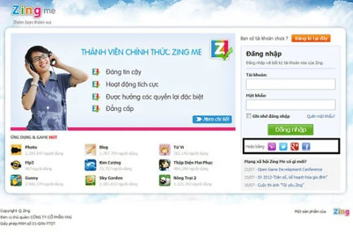 Zing Me cập nhật hàng loạt tính năng mới 