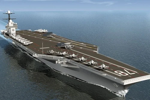 Hải quân Mỹ sắp cho nổ thủy lôi 3 tấn sát siêu tàu sân bay USS Ford