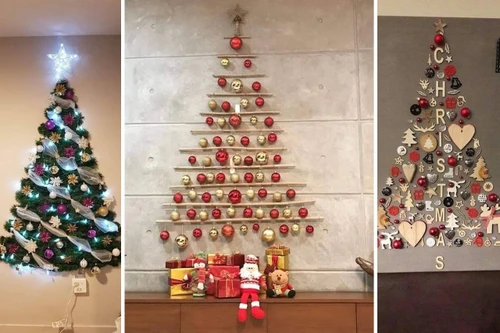 [ẢNH] Tự làm cây thông Noel cực ấn tượng từ vật liệu đơn giản (1)