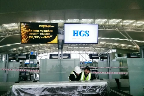 Nhà ga T2 Nội Bài sắp hoạt động