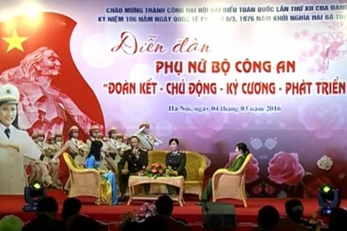 Phụ nữ Bộ Công an "Đoàn kết – chủ động – kỷ cương – phát triển"