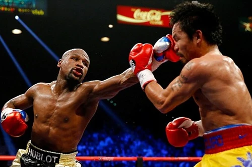 Mayweather thắng điểm Pacquiao trong “trận quyền Anh thế kỷ“