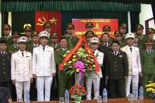Thành lập Đồn công an Kim Chung, Đông Anh