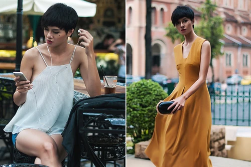 Cựu thí sinh Next Top Đỗ Hà diện thời trang cá tính dạo phố