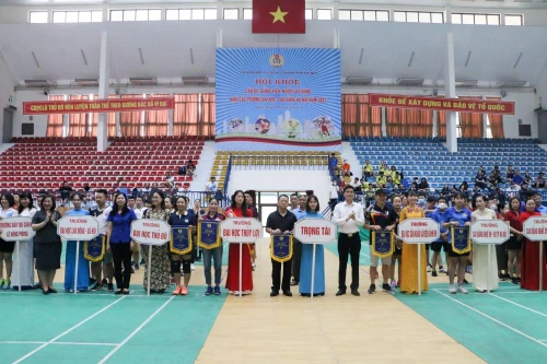 Sôi nổi hội khỏe khối các trường đại học, cao đẳng Hà Nội 