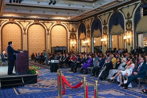 Thủ tướng Chính phủ Phạm Minh Chính gặp kiều bào tại Mỹ: “Nước Việt Nam là một, dân tộc Việt Nam là một” 