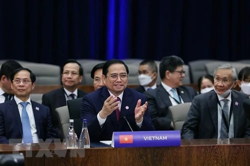 Thủ tướng Phạm Minh Chính dự các phiên họp Hội nghị Cấp cao đặc biệt ASEAN - Mỹ 