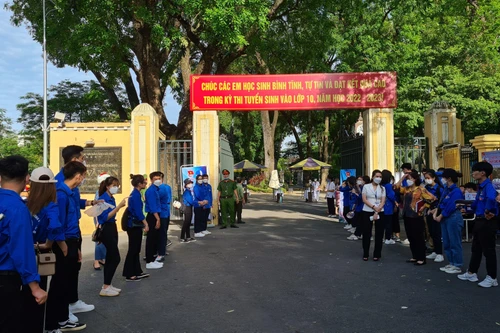 Tuyển sinh lớp 10 THPT Hà Nội: Thí sinh yên tâm trong kỳ thi an toàn, minh bạch