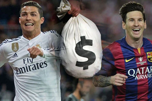 Lương Ronaldo, Messi thua xa... người đánh xe La Mã