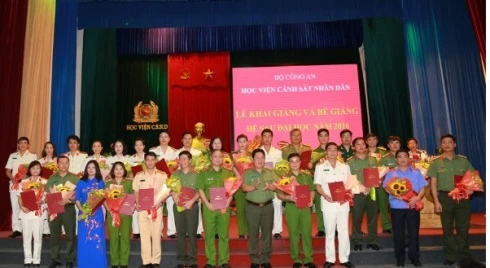 Hơn 300 học viên trúng tuyển kỳ thi tuyển sinh Cao học Khóa 25 của Học viện CSND
