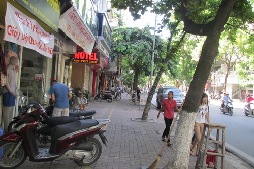 Quận Hai Bà Trưng: Đảm bảo trật tự đô thị tại 27 tuyến phố chính