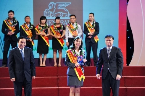 Generali Việt Nam Đoạt giải thưởng “Top 10 Doanh nghiệp tiêu biểu”