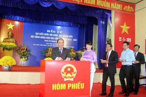 Thủ tướng trúng cử đại biểu Quốc hội với số phiếu gần tuyệt đối