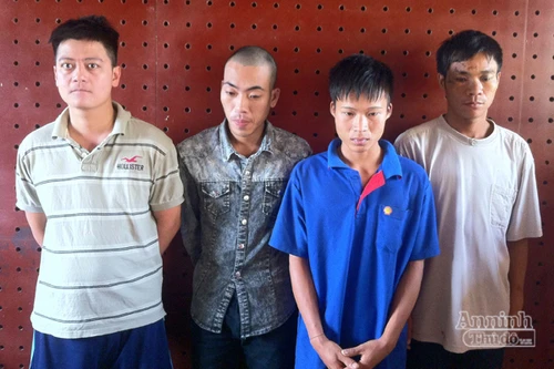 Bắt nhóm trộm cắp xe máy liên tỉnh