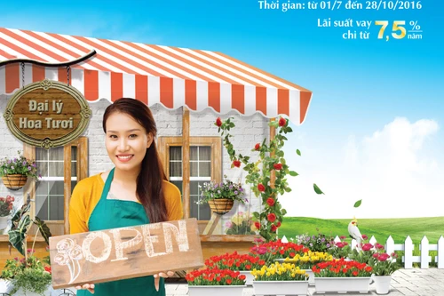 Lãi suất cho vay doanh nghiệp siêu vi mô từ 7,5%/năm