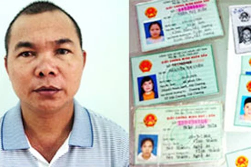 Bắt “chuyên gia” làm hàng trăm chứng minh nhân dân giả