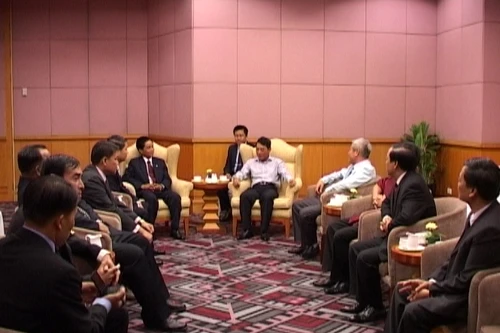 Bộ Công an tiếp đón đoàn Tổng cục cảnh sát an ninh Lào