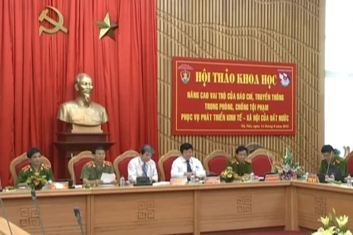 Cần nâng cao vai trò của báo chí trong phòng chống tội phạm