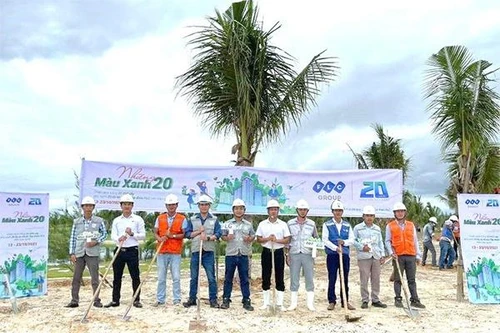 20.000 cây xanh được gieo trồng trong sinh nhật 20 năm của FLC