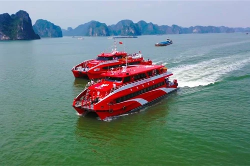 Khai trương tuyến tàu cao tốc từ Cảng tàu khách quốc tế Hạ Long đi Cô Tô