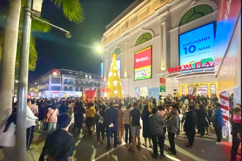 Hàng trăm nghìn người dân và du khách đổ về các TTTM Vincom chào đón năm mới 2024