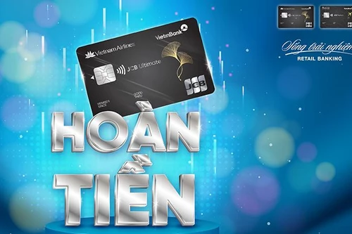 Mở thẻ VietinBank JCB hoàn tiền ngay
