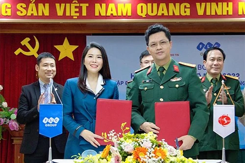 Công bố hợp đồng tài trợ năm 2022 giữa Tập đoàn FLC và CLB bóng chuyền nữ Thông tin FLC