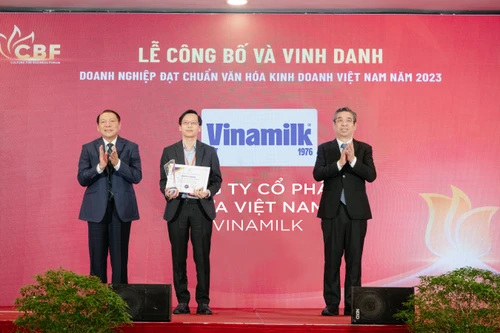 Phát triển bền vững, gắn liền với trách nhiệm xã hội giúp Vinamilk được vinh danh Văn hoá kinh doanh Việt Nam