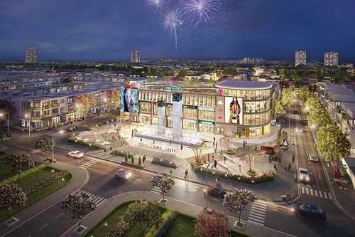 Lộ diện 'siêu phẩm' nhà phố 2 mặt tiền đón sóng đầu tư BĐS Tây Nam Bộ