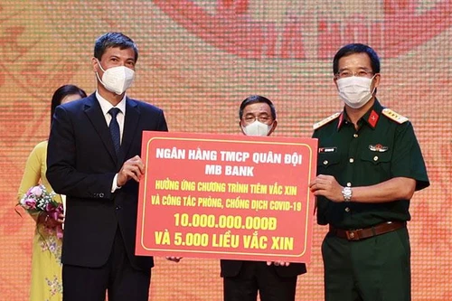 MB chung tay, góp sức cùng Hà Nội đẩy lùi COVID-19