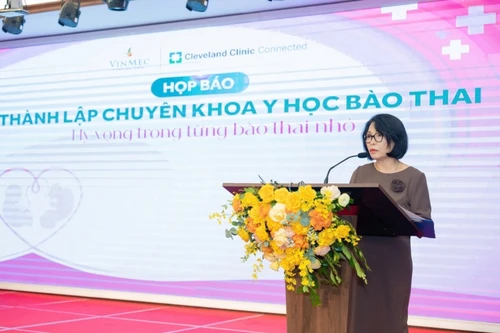Vinmec ra mắt chuyên khoa y học bào thai - bước ngoặt điều trị trước sinh tại Việt Nam