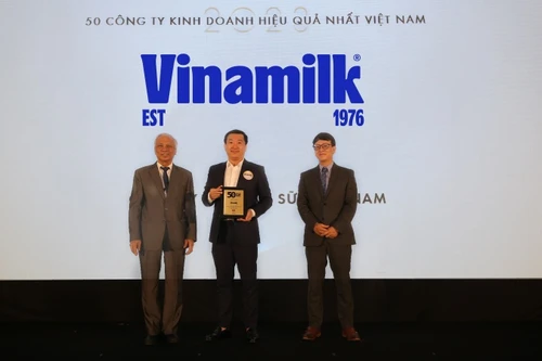 Hơn một thập niên Vinamilk giữ vững ngôi vị trong các bảng xếp hạng doanh nghiệp niêm yết hàng đầu