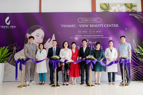 Khai trương Phòng khám thẩm mỹ Vinmec - View Beauty Center tại Royal City