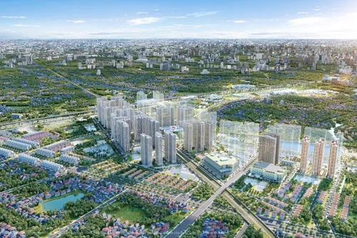 TC3 hút khách nhờ vị trí giao thoa đặc biệt trong thành phố quốc tế phía Tây Hà Nội