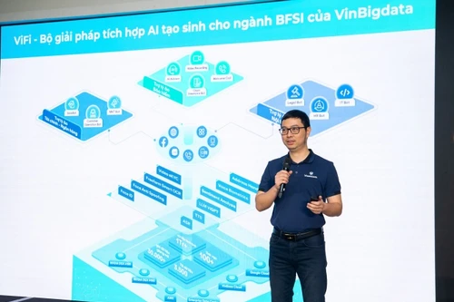 VinBigData ra mắt ViFi - giải pháp AI tạo sinh toàn diện cho ngành tài chính, ngân hàng, bảo hiểm