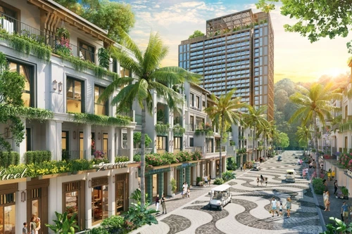 Xanh Boutique: 'Trái tim' sôi động của Thành phố Vịnh trung tâm Xanh Island