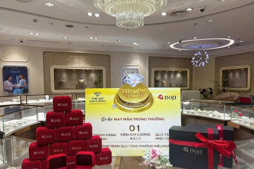 Săn sale kim cương, trúng kim cương tại DOJI và Thế Giới Kim Cương