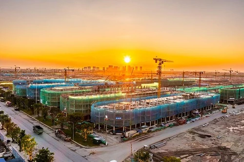 Diện mạo ‘siêu quần thể đô thị biển’ ở phía Đông Hà Nội đang ngày càng rõ nét