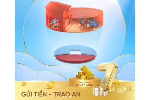 Cơ hội nhận tới 15 cây vàng SJC khi gửi tiền tại VietinBank