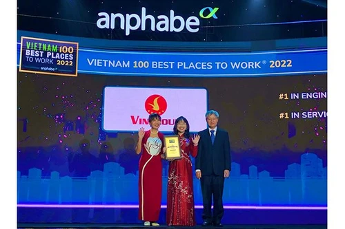 Vingroup thuộc Top 10 nơi làm việc tốt nhất Việt Nam