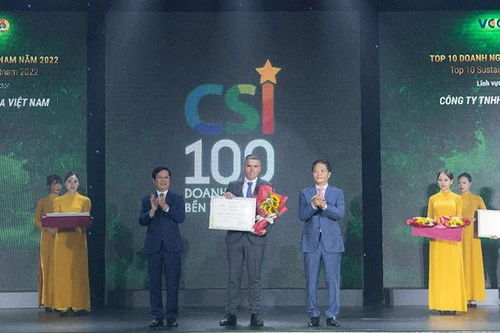 Tập đoàn sở hữu thương hiệu sữa Cô Gái Hà Lan tiếp tục đạt thứ hạng cao trong Top doanh nghiệp bền vững Việt Nam 2022