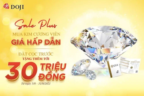 Khách đặt mua trang sức DOJI sẽ nhận ngay ưu đãi tới 26%