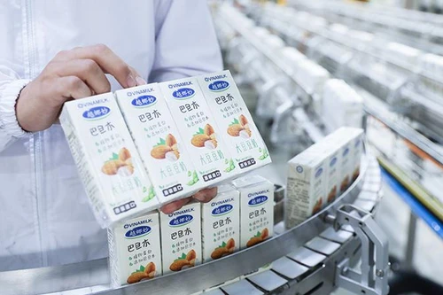 Vinamilk chào 2021 với lô sản phẩm sữa hạt và sữa đặc lớn xuất khẩu đi Trung Quốc