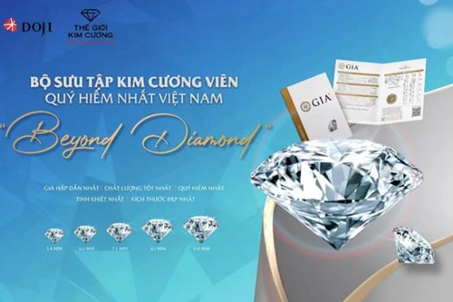 Khám phá Bộ sưu tập kim cương viên quý hiếm nhất Việt Nam “Beyond Diamond”